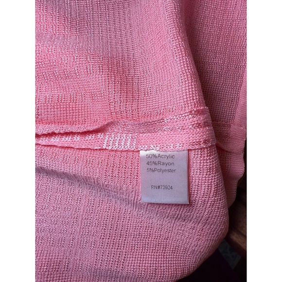 New Misook Textured Knit Jacket  Size Medium - Picture 7 of 7